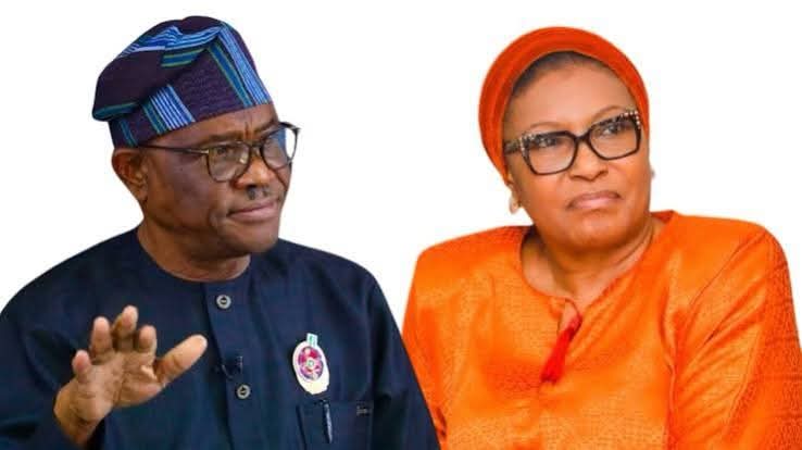 Ireti Kingibe is an illeterate, She is not going to return to the Senate- Wike