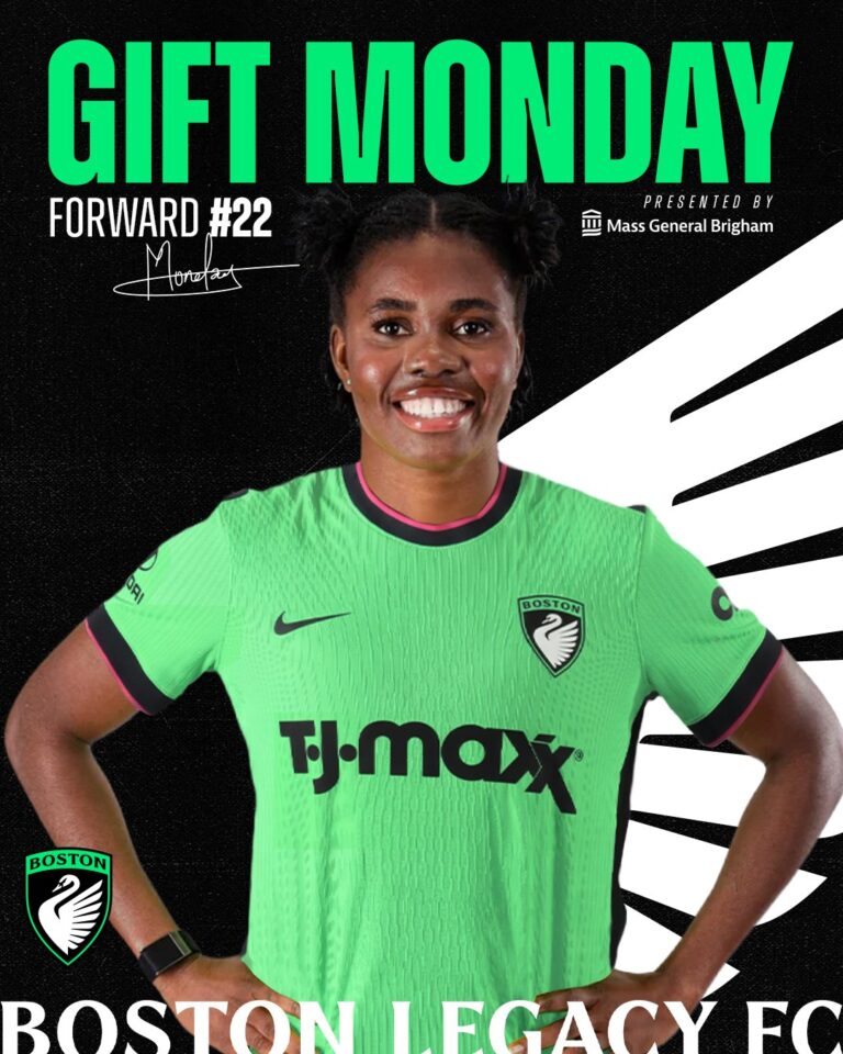 Gift Monday Completes $500,000 Move To Boston Legacy FC