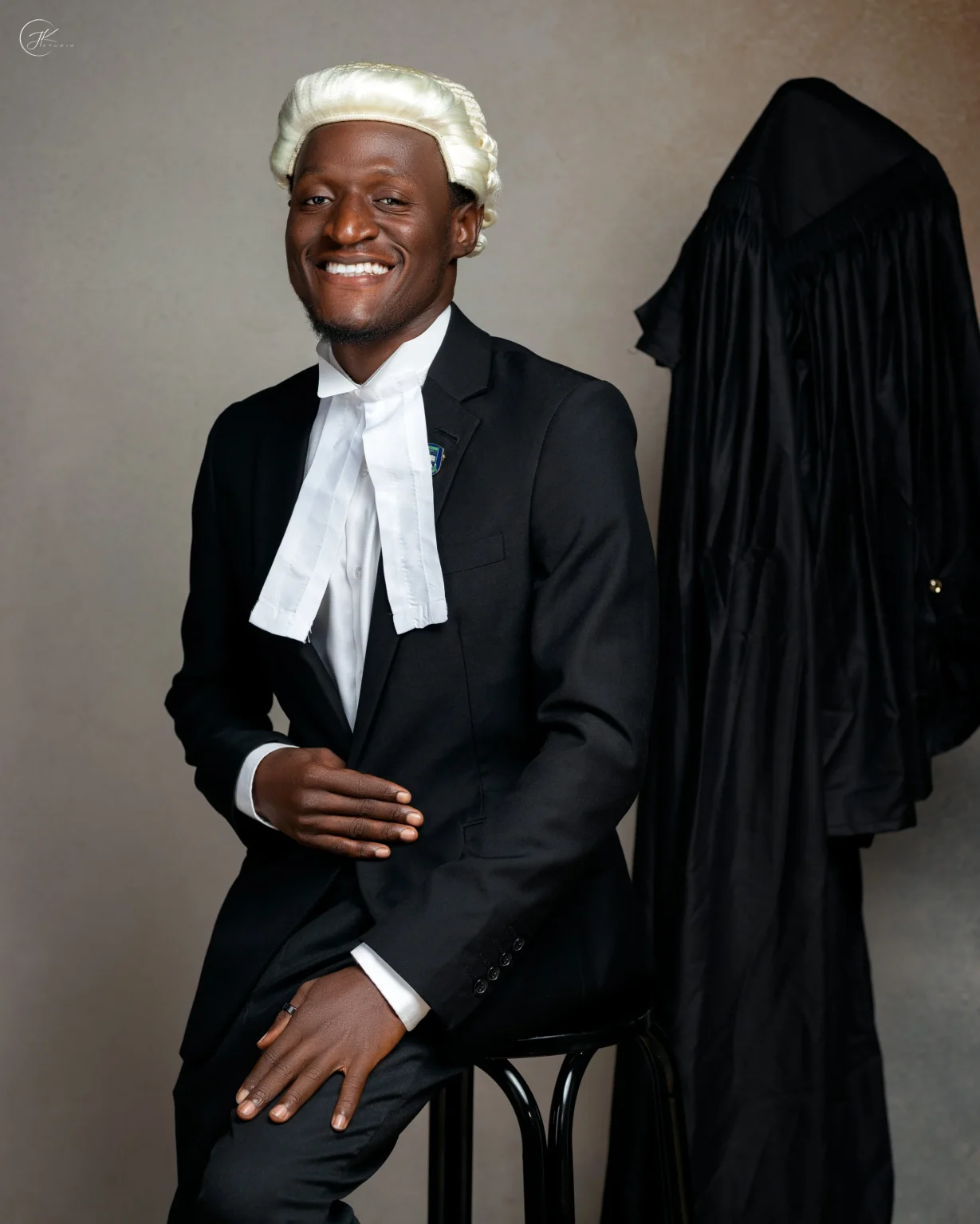 Meet Danjuma, Nigerian Deaf Lawyer Called To Bar That Got People Shocked