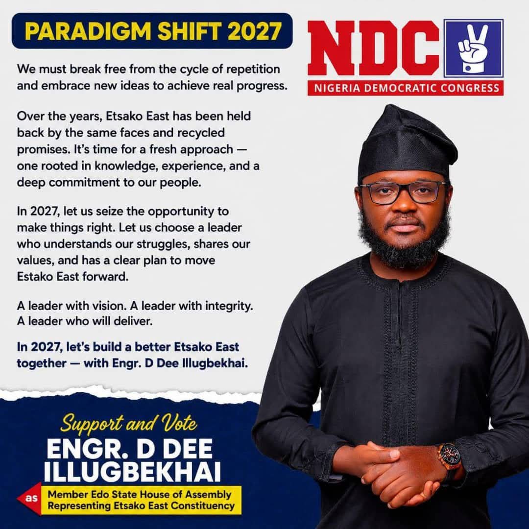 Etsako East 2027: Danjuma Daniel Ilugbekhai Is Armed With The Intellectual Compass To Engender Visionary Leadership, If Elected