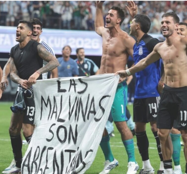 Argentina Face FIFA Disciplinary Action Over Falklands Banner After World Cup Semi-final