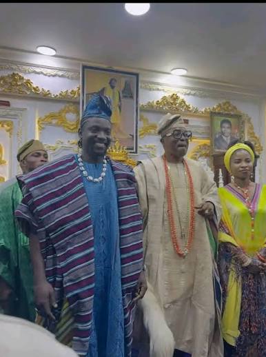 VDM Honoured With ‘Atayese’ Title By Oluwo Of Iwo
