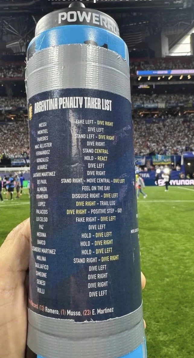 Messi, Argentina Discover Pickford's Penalty Cheat Sheet After World Cup Semi-Final Win