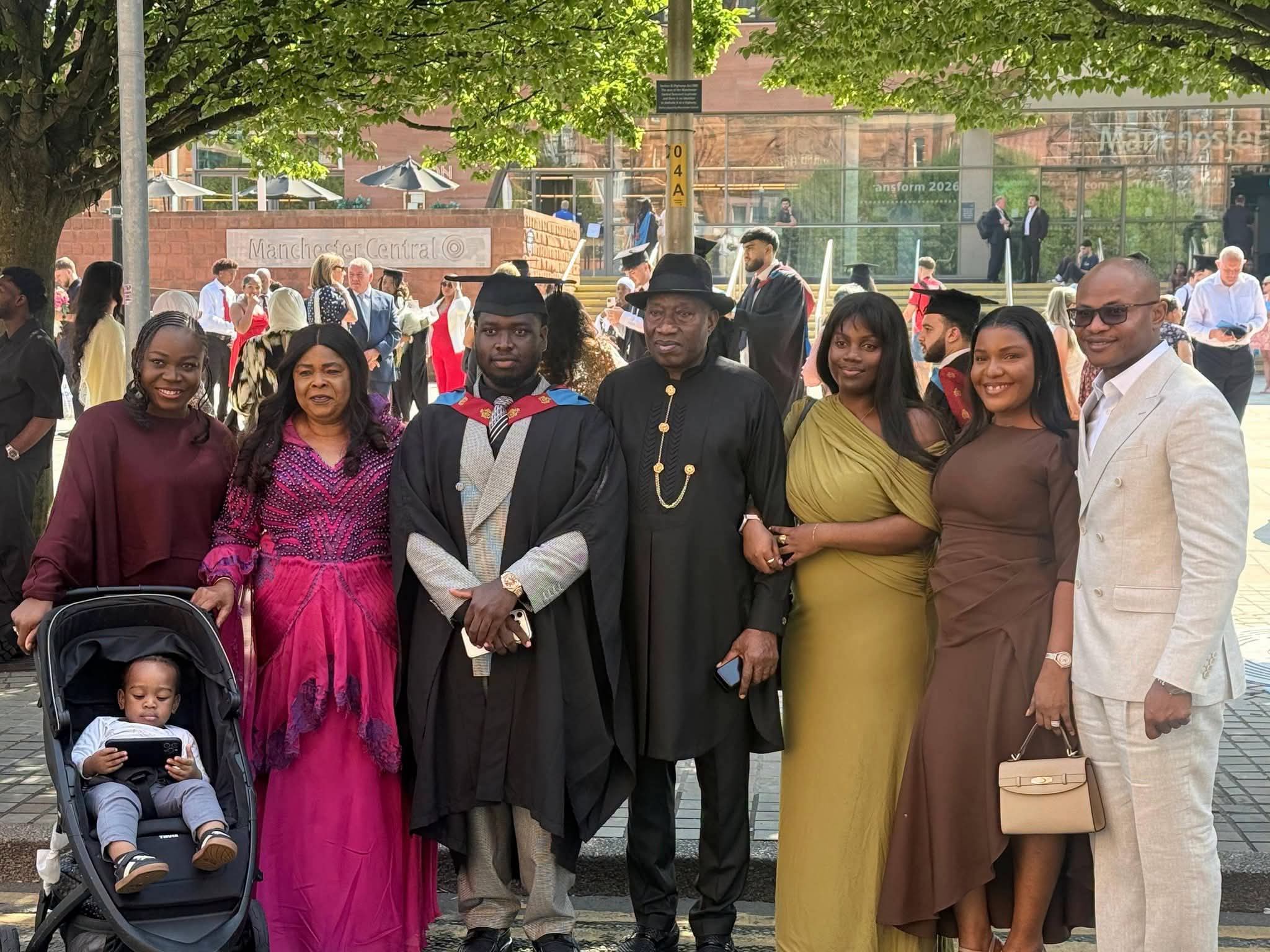 The Son Of A Former President Just Graduated From A University Abroad.