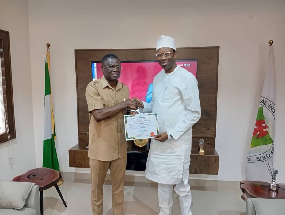 Etsako West Chairman-Elect Seeks Partnership With NIS To Boost Grassroots Sports