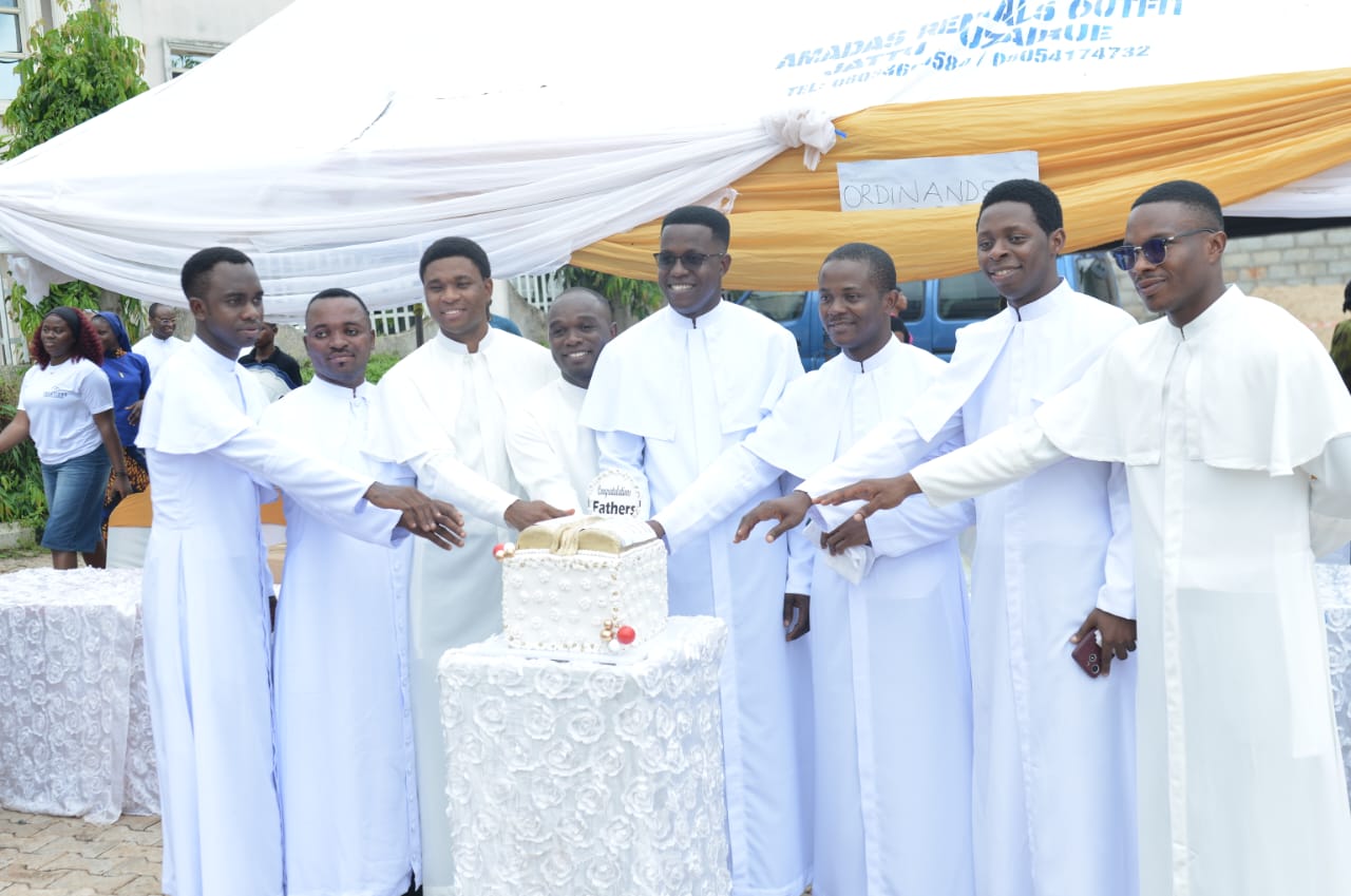 Bishop Dunia Ordains Record 14 Priests For Auchi Diocese