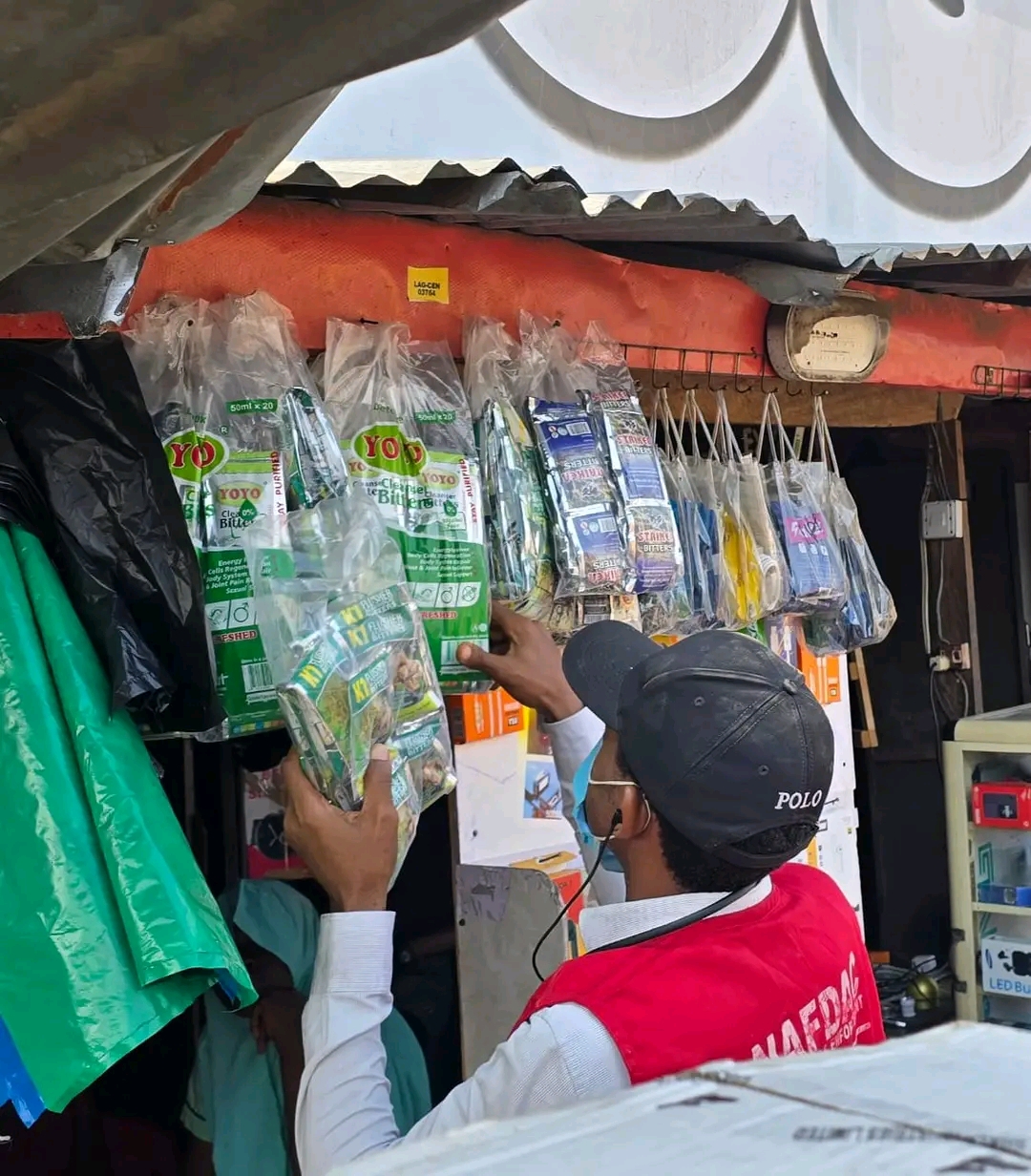 NAFDAC Commences Nationwide Mop-Up of Banned Sachet Alcohol and Sub-200ml PET Bottles [SEE PHOTOS]