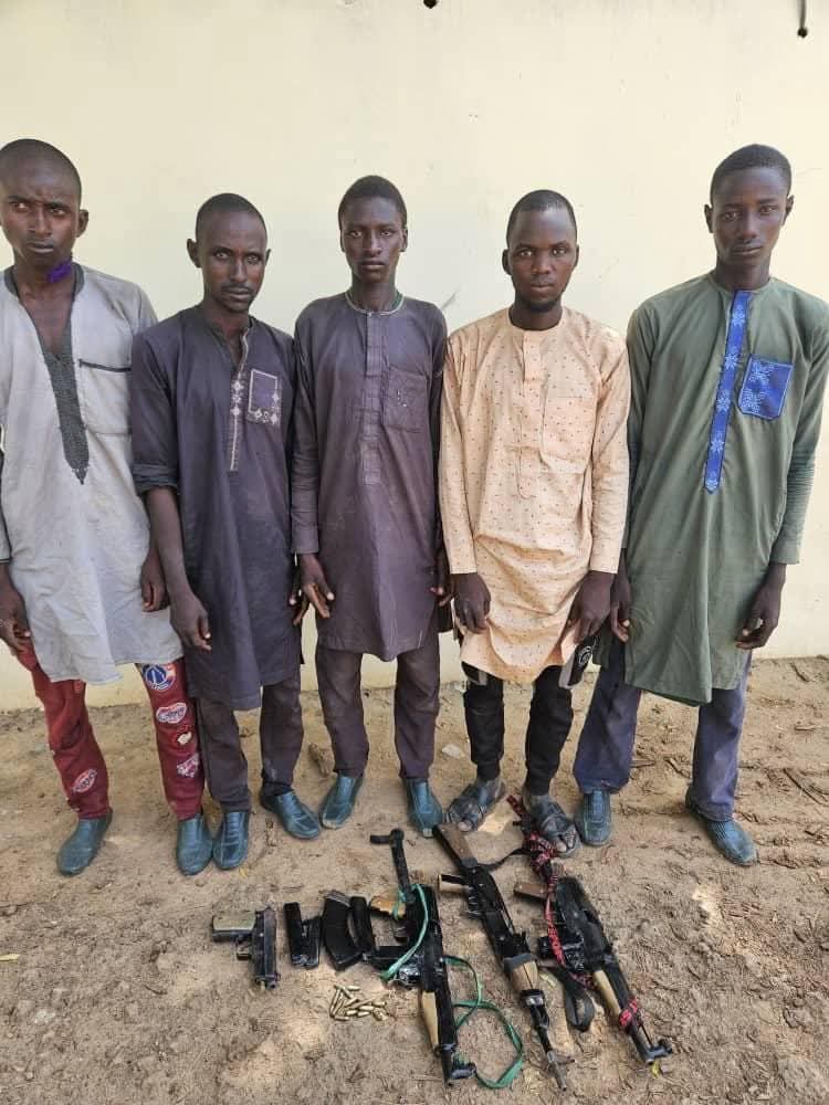 How Operation Hadin Kai Troops Arrest Five Suspected Kidnappers, Recovers Arms In Yobe