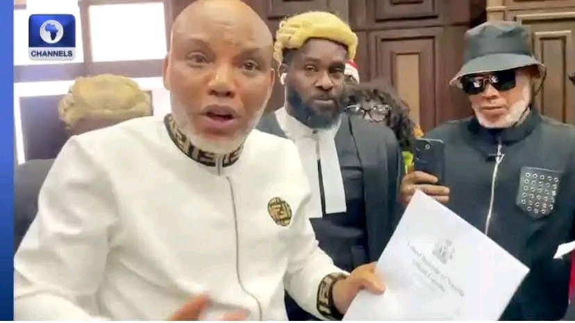 JUST IN: Nnamdi Kanu Sacks Longtime Lawyer, Withdraws Authority To Represent Him Or IPOB [SEE PHOTOS]
