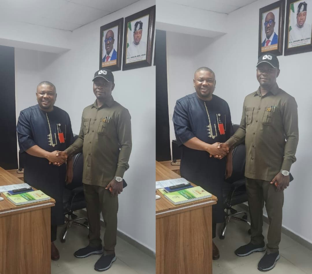 Sunny Ekpeson Deepens Development Drive with Courtesy Visit to Gov. Okpebholo's Special Adviser Johnson Adamu, Charts Future for Etsako East