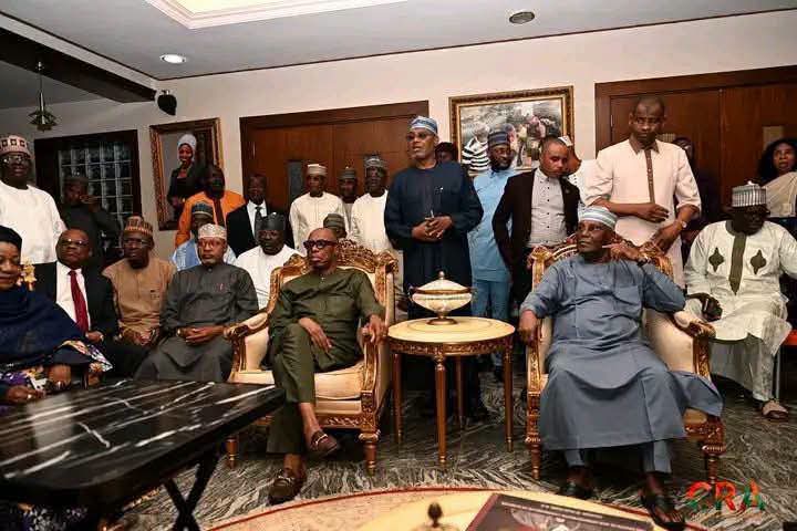 Atiku Abubakar Pays Condolence Visit To Rotimi Amaechi [SEE PHOTOS]