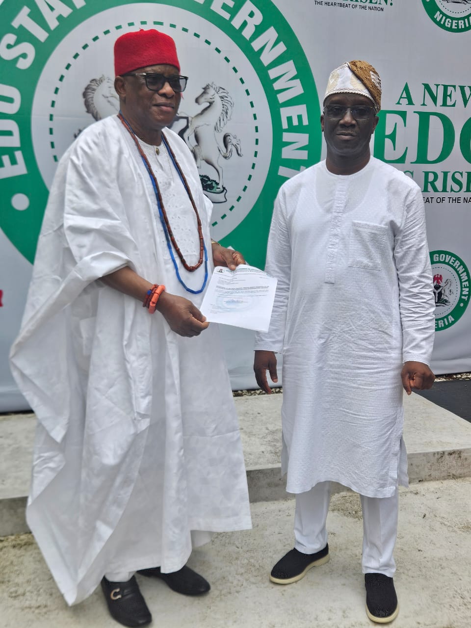 CONGRATULATORY MESSAGE TO THE OKUMAGBE-DESIGNATE