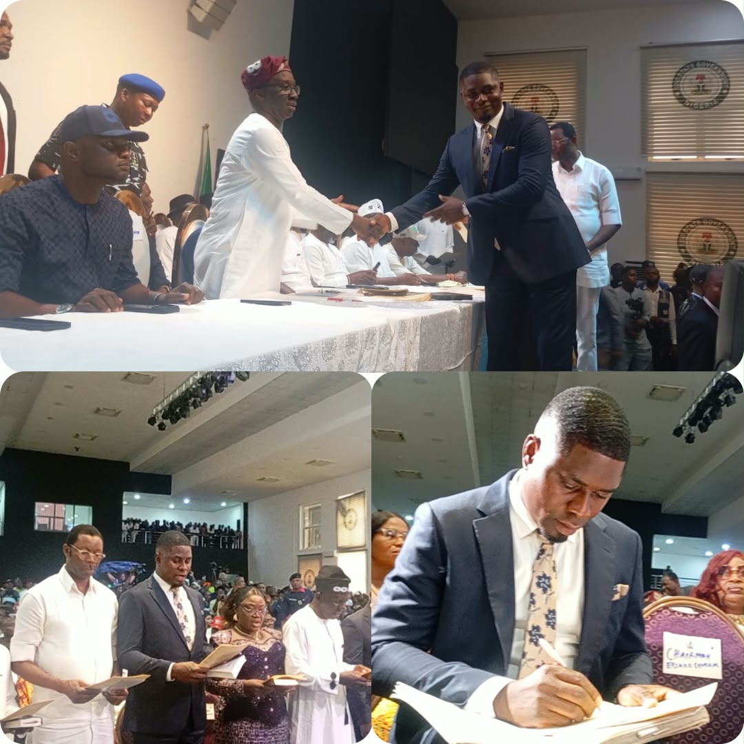 Sunny Ekpeson Sworn In As Etsako East Council Chairman, Begins New Chapter of Grassroots Leadership